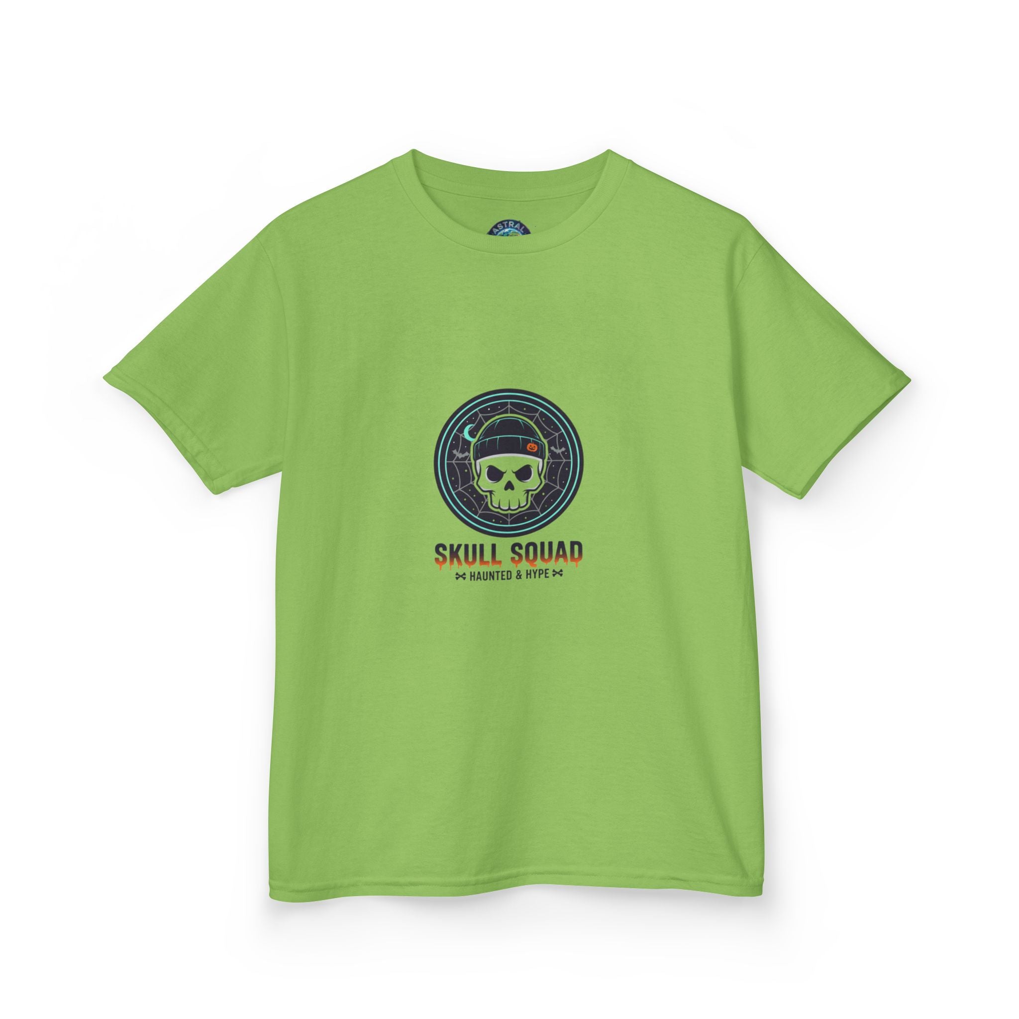 Cool Kids Skull Squad Tee, Youth Graphic T-Shirt, Halloween Shirt, Trendy Kids Apparel, Skull Lover Gift, Fun Casual Wear
