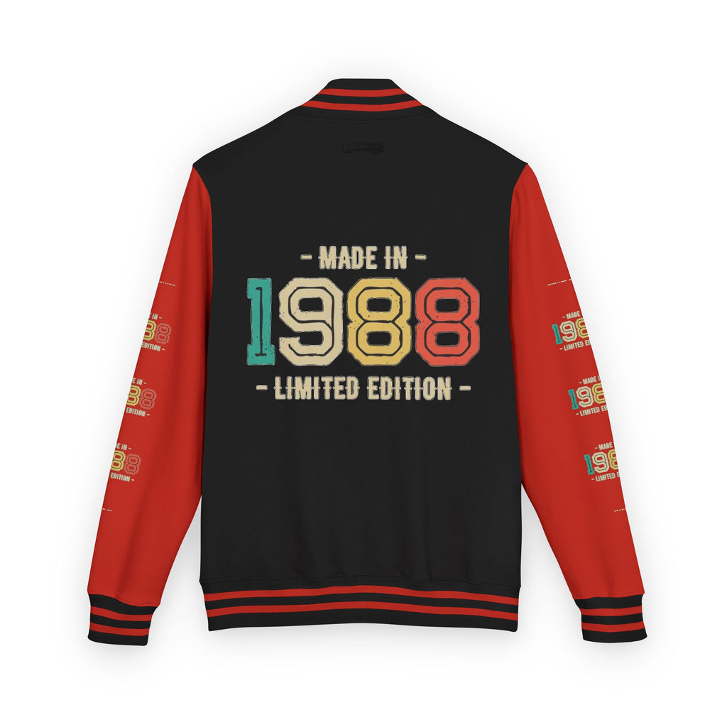 Unisex Heavyweight Letterman Jacket - Nostalgia & Comfort for 1980s Lovers, Perfect for Cozy Nights, Gifts for Birthdays, Class [...]