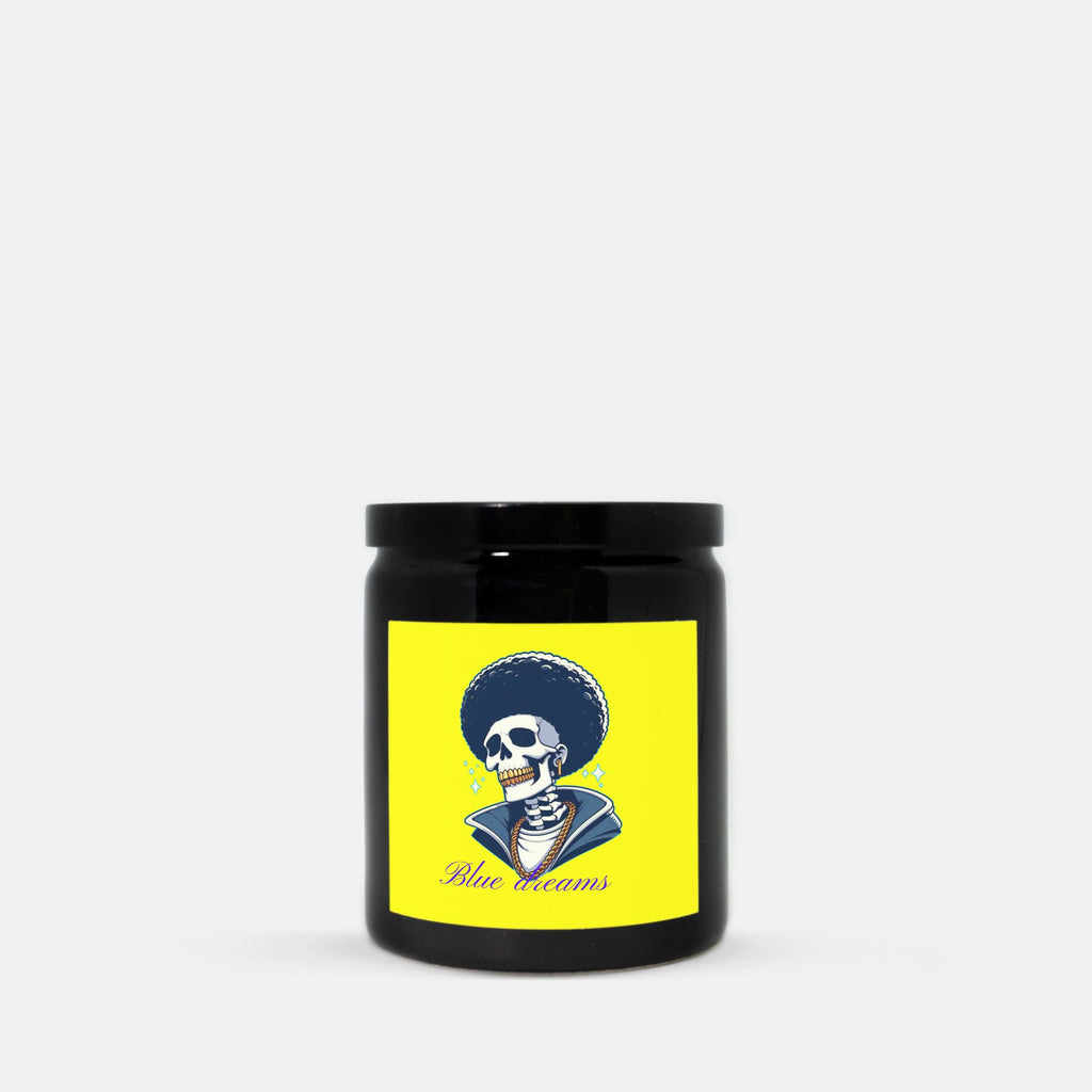 Candle Ceramic 8oz (Black)