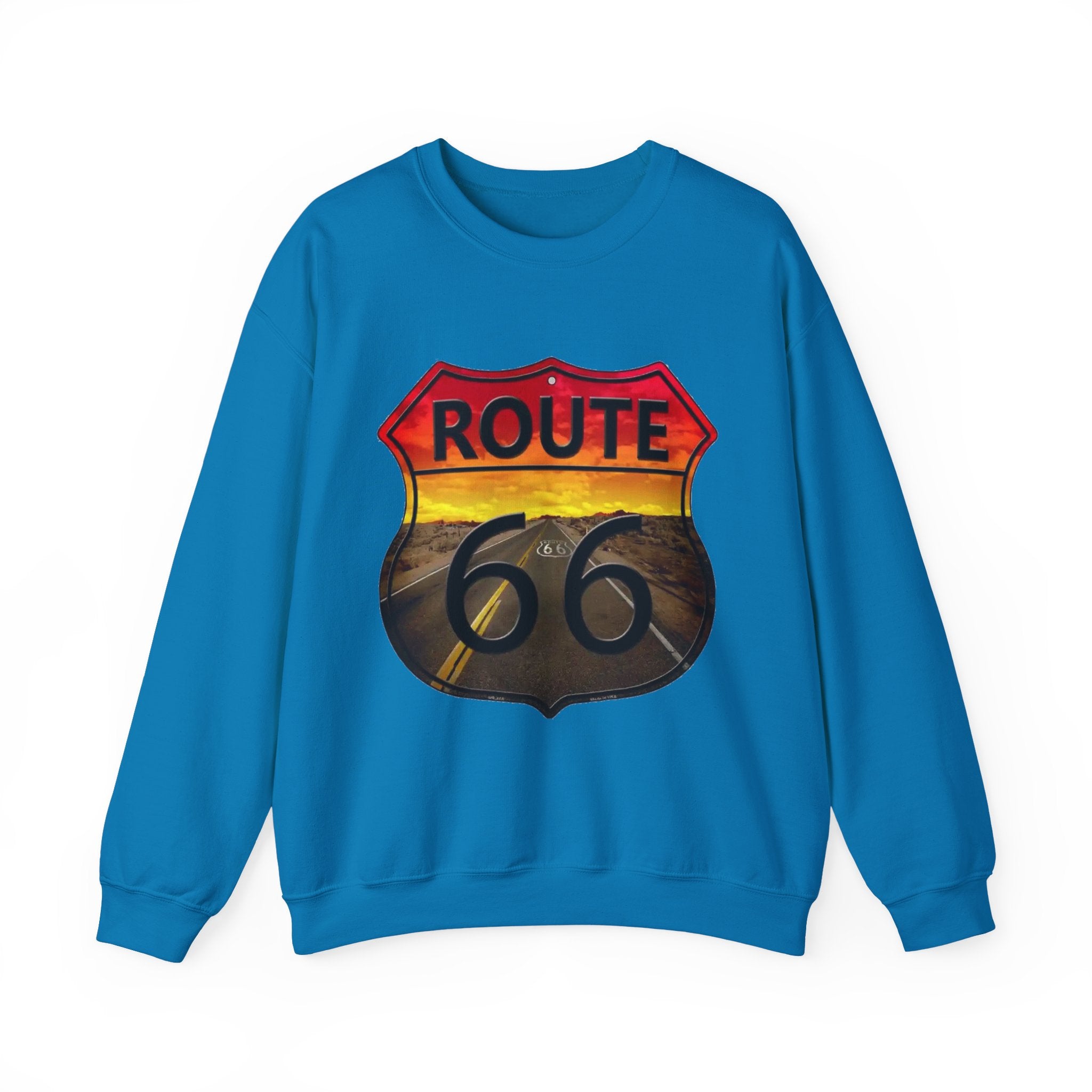 Route 66 Adventure Crewneck Sweatshirt - Unisex Heavy Blend™