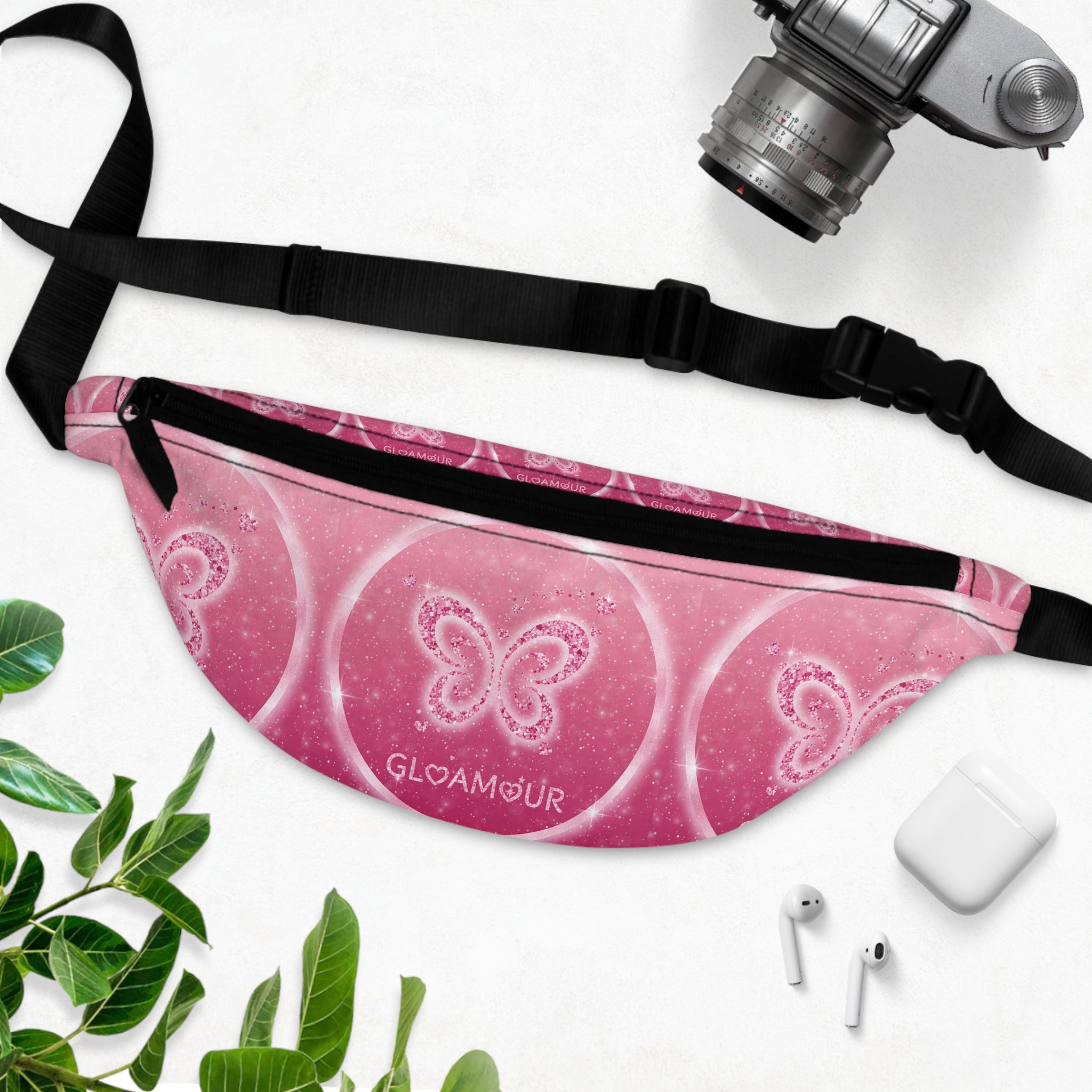 Butterfly Print Fanny Pack | Trendy Sling Bag for Festivals, Travel, Outdoor Events, Gifts for Her