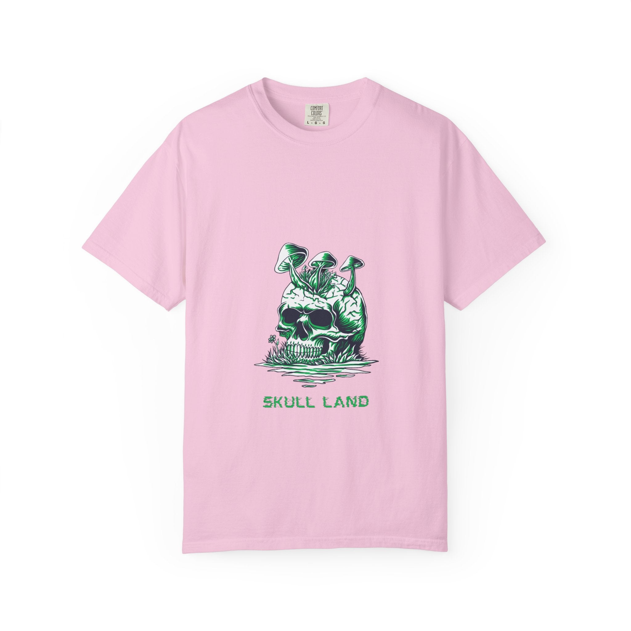 Unisex Skull Land T-Shirt - Cool Design for Eco-Conscious Trendsetters