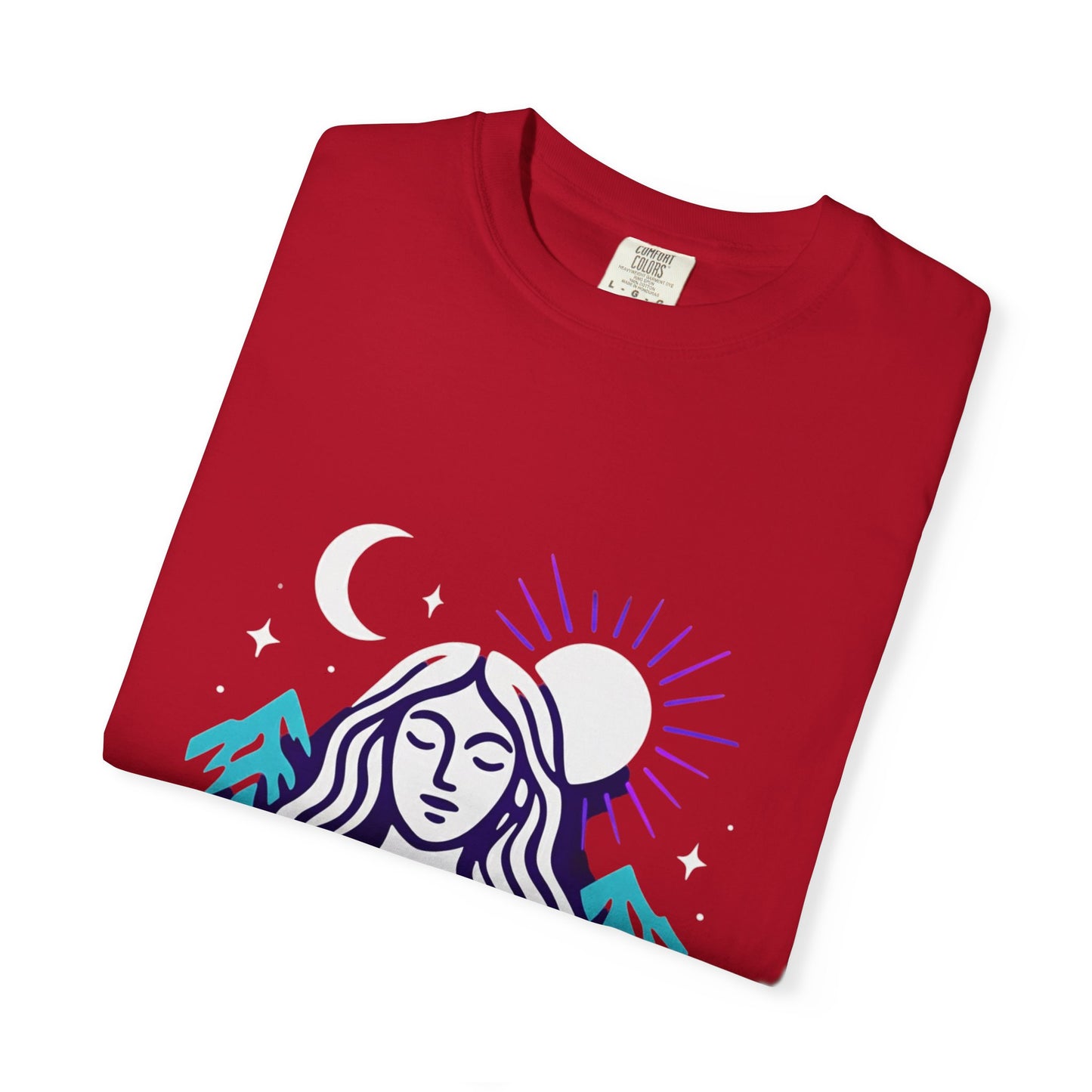 Astrology-Inspired Unisex Garment-Dyed T-Shirt, Celestial Graphic Tee, Retro Mountain T-Shirt, Festival Wear, Boho Vibe Shirt, Summer [...]