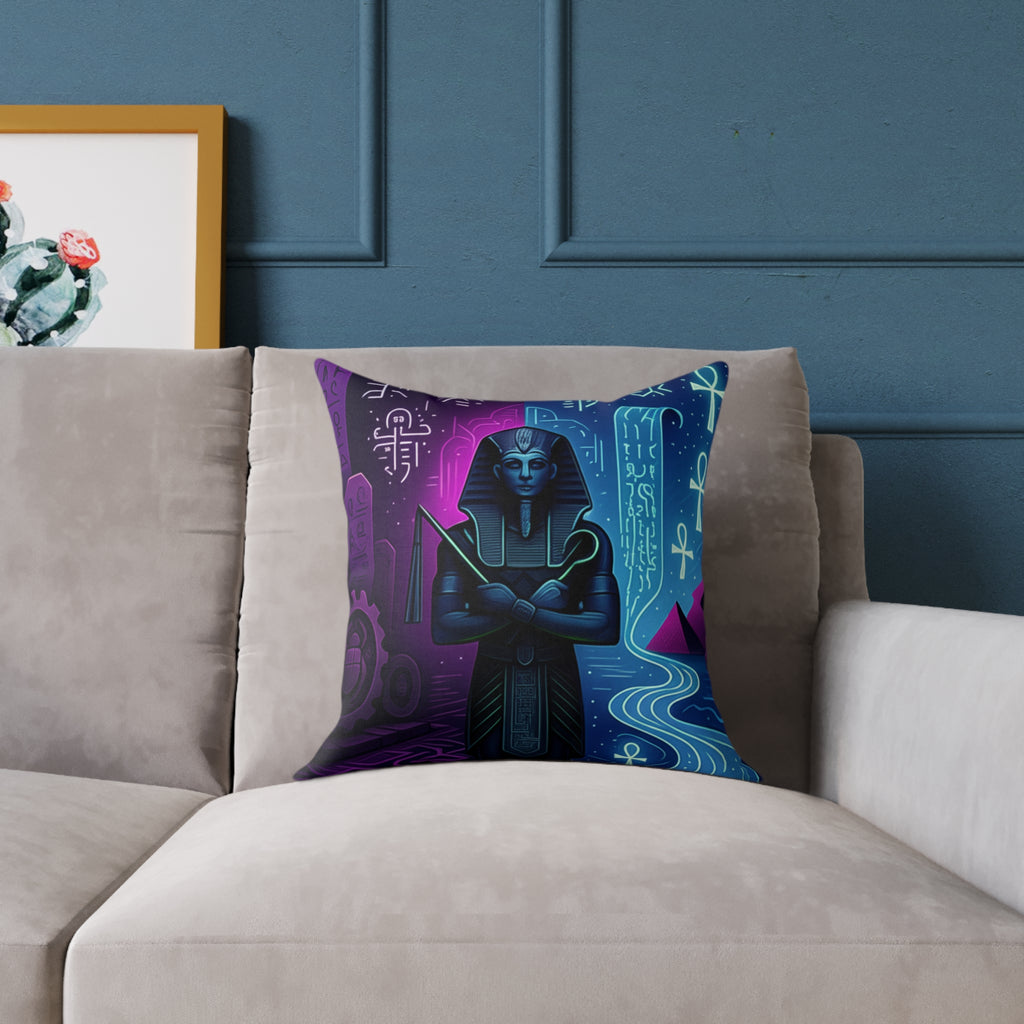 Square Poly Canvas Pillow