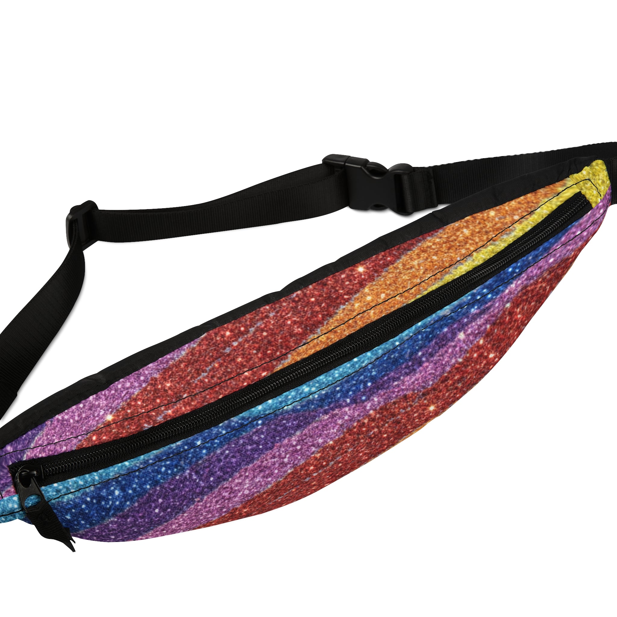 Colorful Rainbow Fanny Pack | Festival & Travel Accessory, LGBTQ+ Pride Bag, Outdoor Gear, Concert Essentials, Vibrant Waist Bag