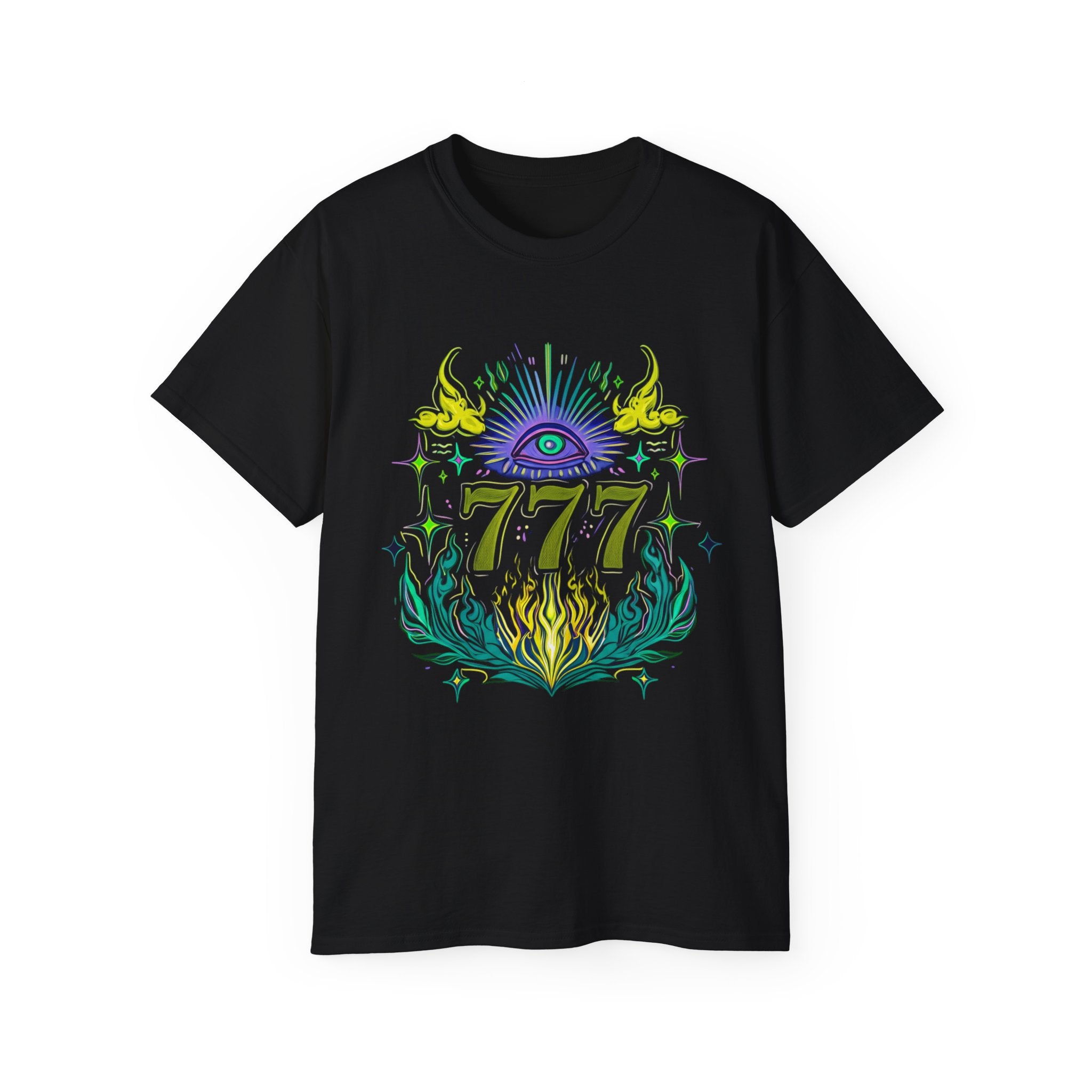 Mystical Eye Graphic Tee | Spiritual Gift, Unisex T-Shirt, Festival Wear, Astrology Shirt, Bohemian Style