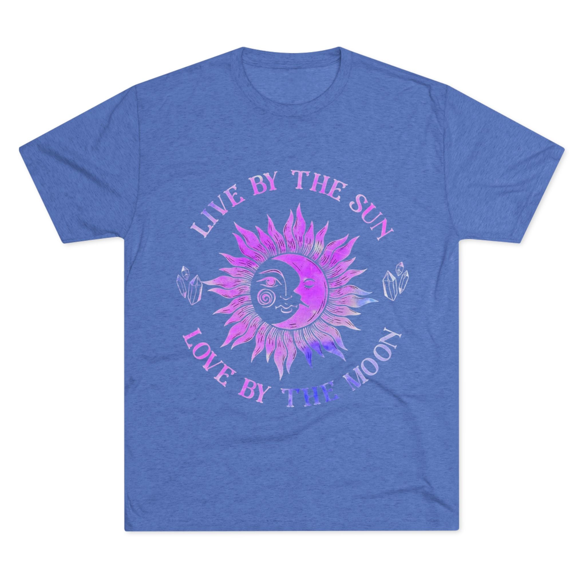 Live By The Sun, Love By The Moon T-Shirt, Unisex Graphic Tee, Astrology Shirt, Spiritual Apparel, Gift for Star Lovers