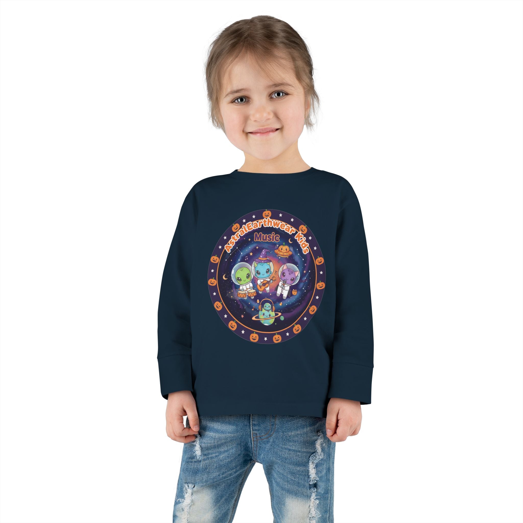 Cosmic Adventure Toddler Tee - Cute Alien Print for Kids, Perfect for Birthdays, Dress Up, Playtime, Everyday Wear, Space Theme