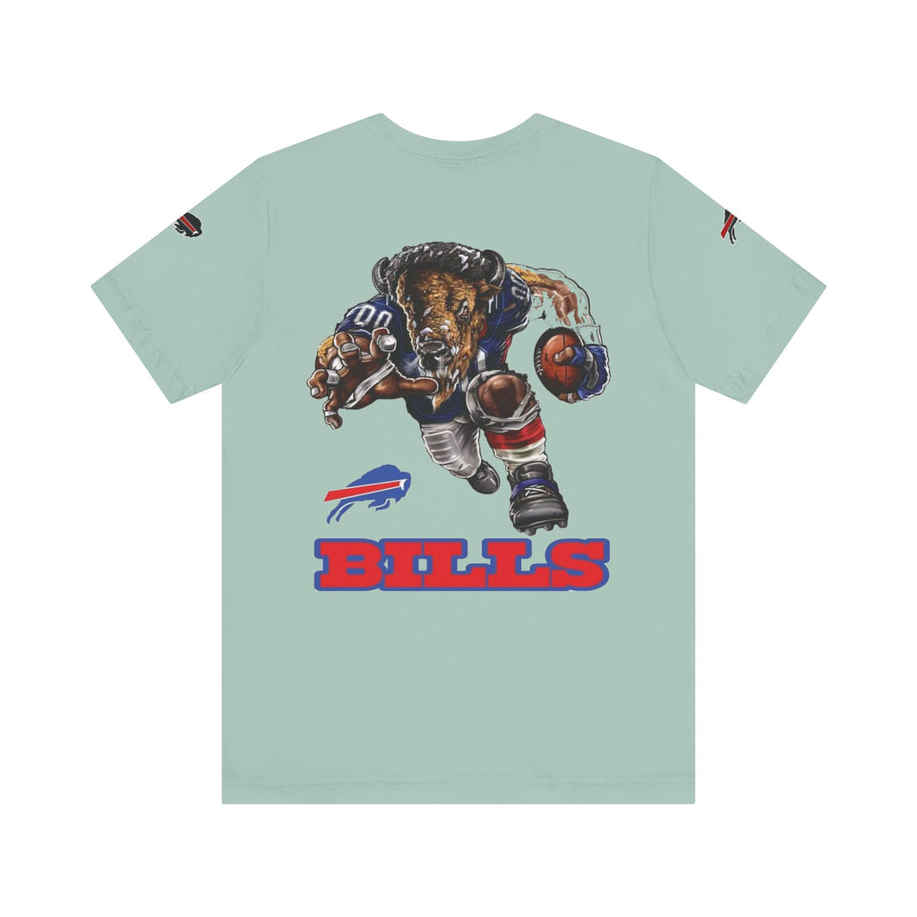 New York City & Bills Graphic Tee - Unisex Jersey Short Sleeve Shirt for Sports Fans