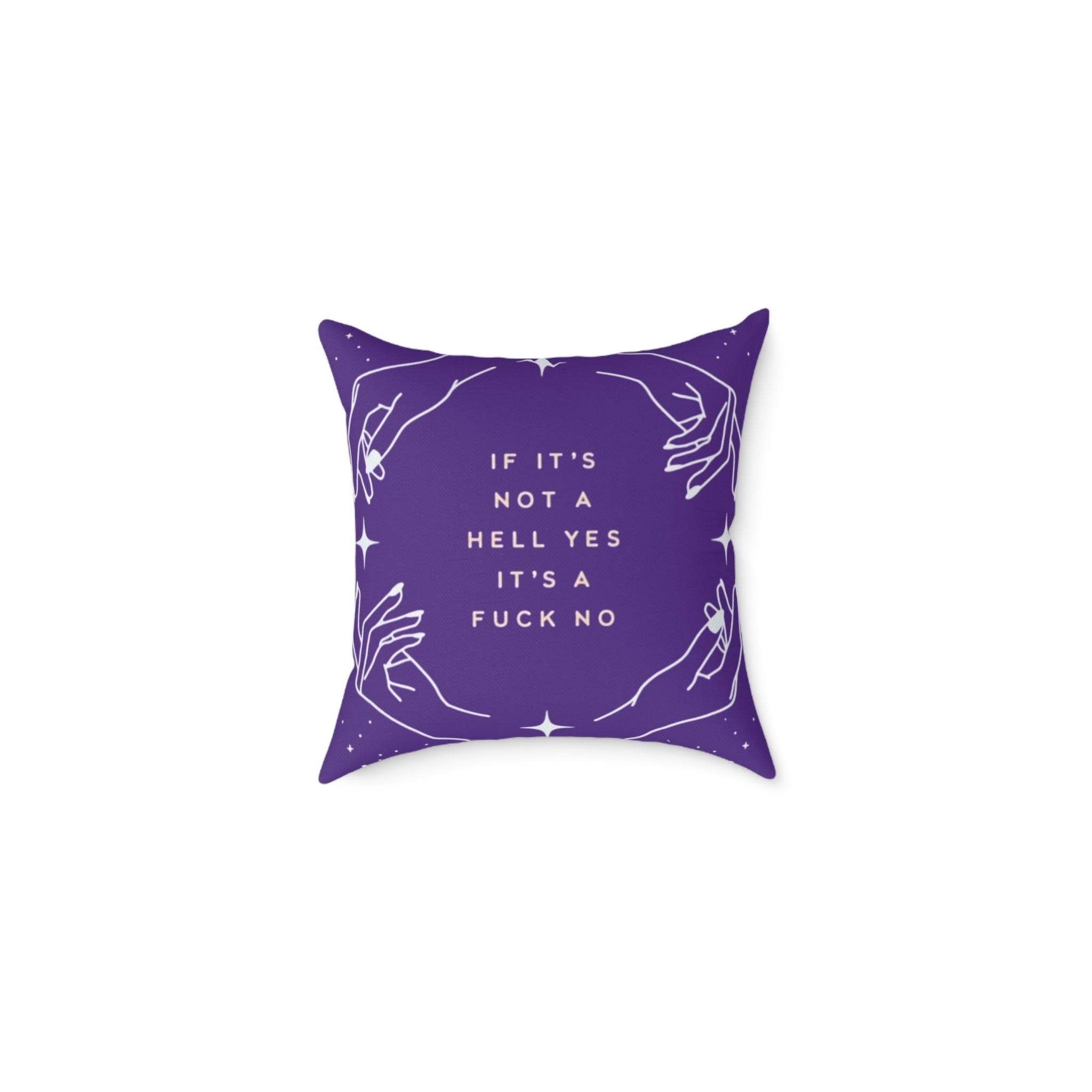 Bold Affirmation Pillow, Decorative Pillow, Home Decor, Motivational Gift, Room Accent, Funny Quote Pillow