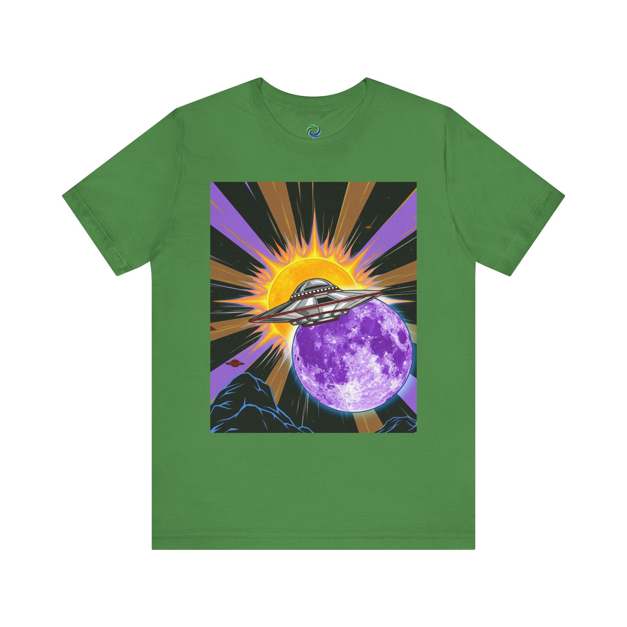 Cosmic UFO Tee for Space Lovers, Retro Graphic Tee, Unisex Planet Shirt, Alien Graphic Tee, Gift for Astronaut Fans