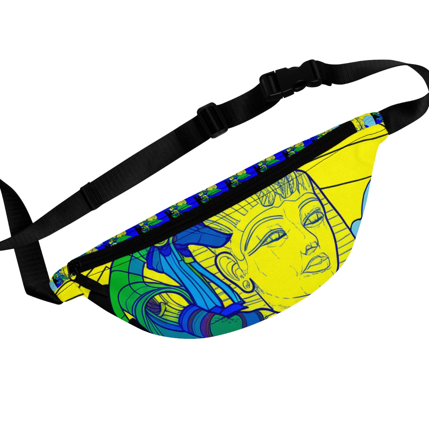 Vibrant Egyptian Art Fanny Pack - Festival Ready, Travel Companion, Unique Gift for Historians, Perfect for Summer Adventures, Trendy [...]