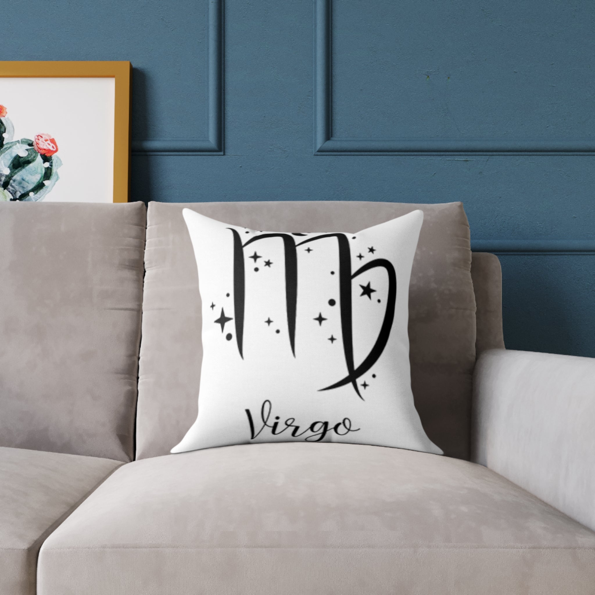 Square Poly Canvas Pillow