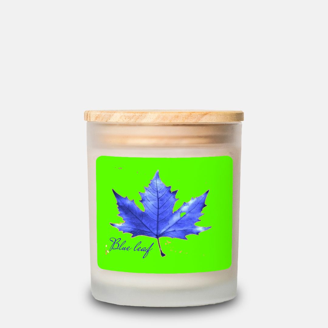 Candle Frosted Glass (Hand Poured 11 oz)