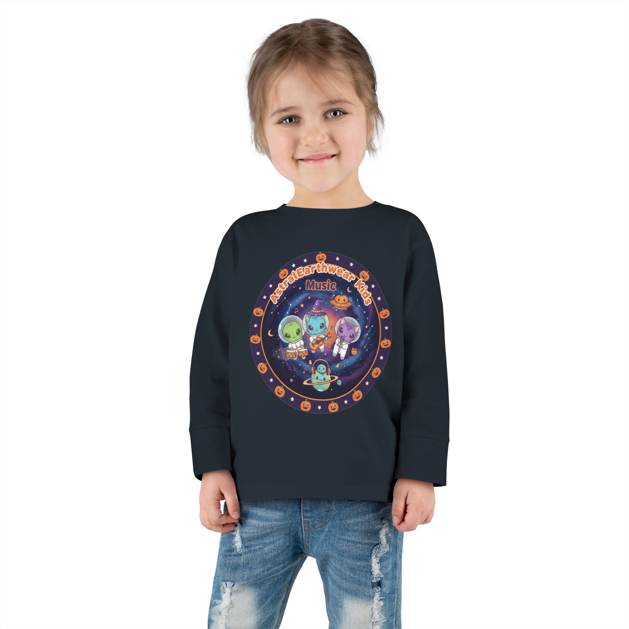 Cosmic Adventure Toddler Tee - Cute Alien Print for Kids, Perfect for Birthdays, Dress Up, Playtime, Everyday Wear, Space Theme