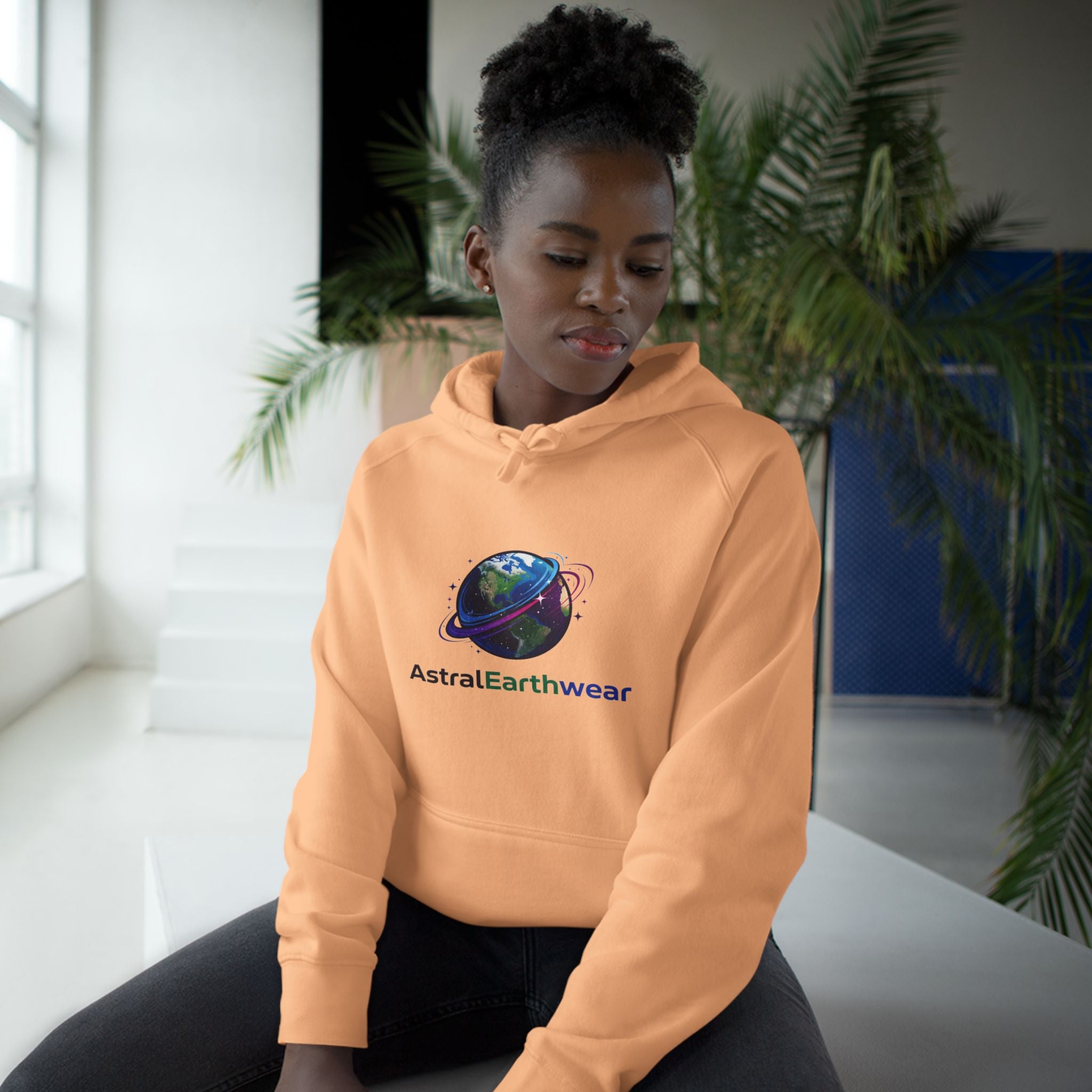 Astral Earth Hoodie - Unisex, Trendy Graphic Sweatshirt for Nature Lovers, Cozy Casual Wear for Festivals, Perfect Gift