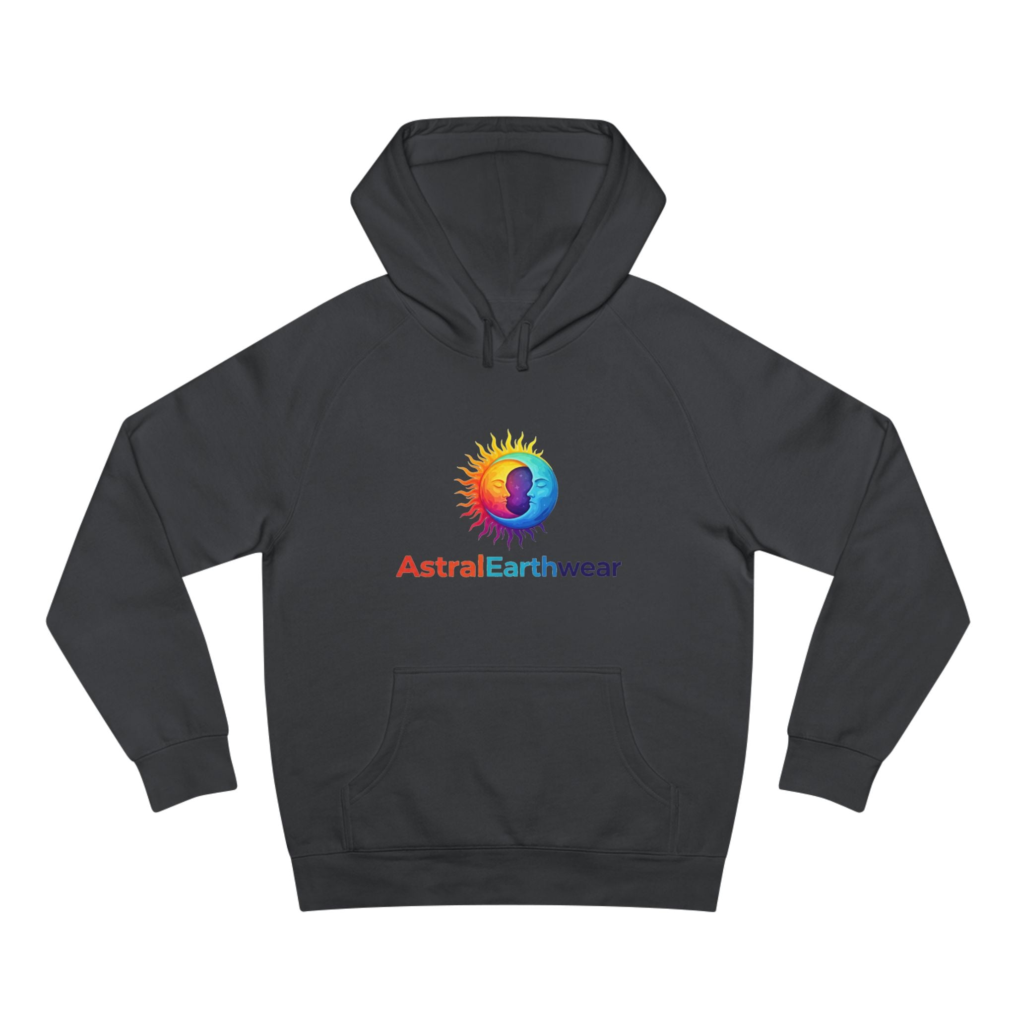Astral Earthwear Unisex Hoodie, Cozy Gift for Space Lovers, Astrology Apparel, Everyday Sweatshirt, Ideal for Birthdays