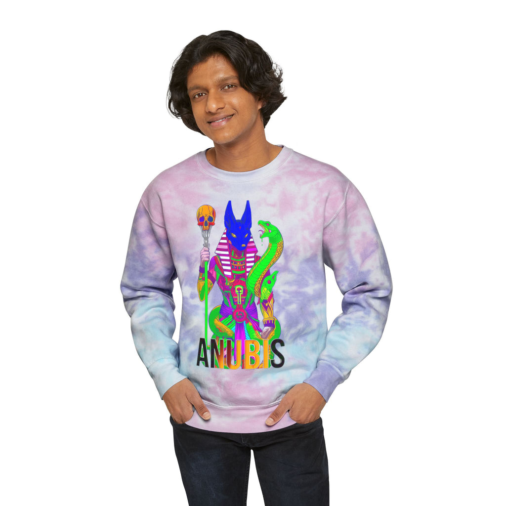 Virgo Unisex Tie-Dye Sweatshirt, Astrology Gift, Horoscope Sweater, Summer Vibes, Astrology Fashion, Stylish Sweatshirt