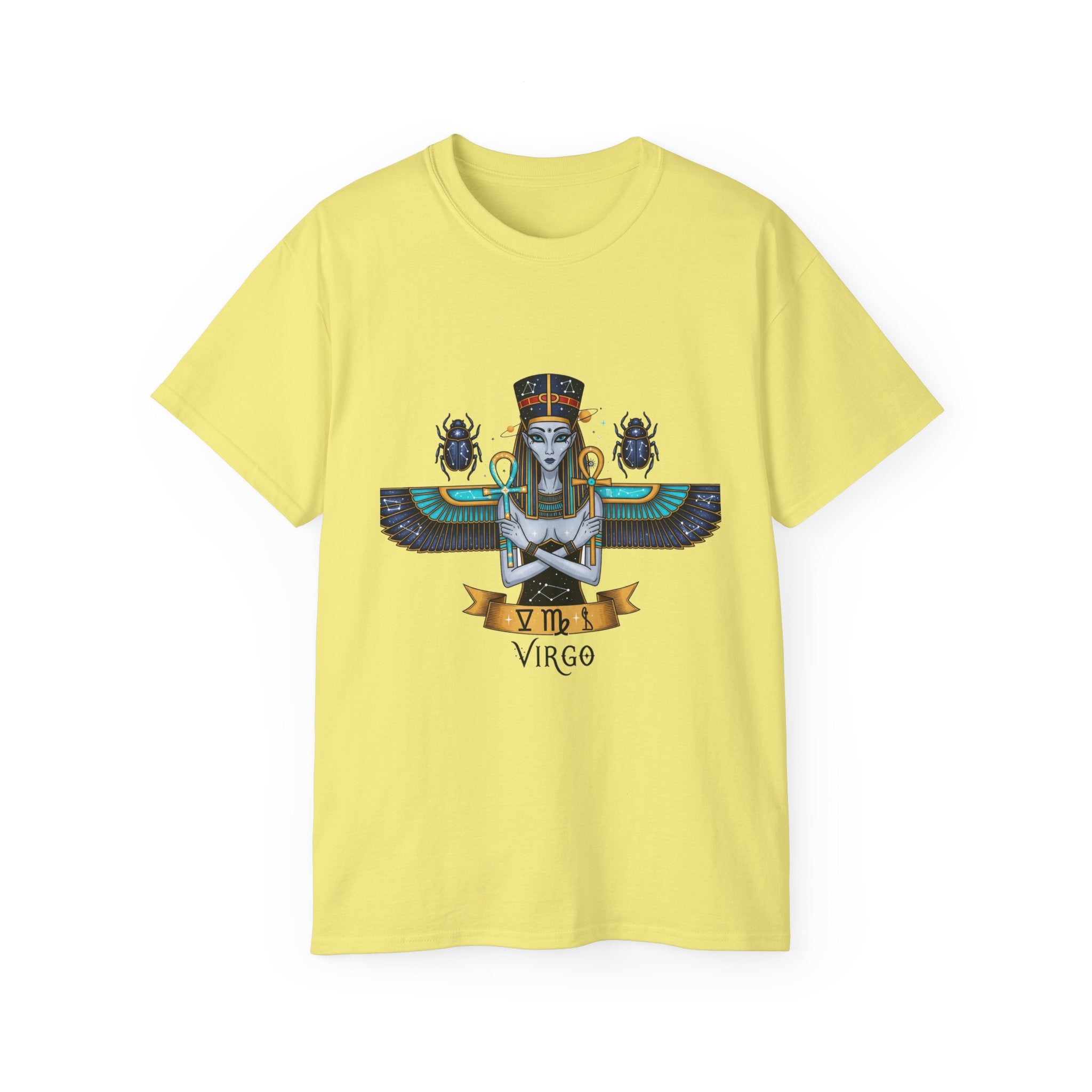 Virgo Zodiac Unisex Cotton Tee, Astrology Gift, Virgo Season Shirt, Graphic Tee for Her, Horoscope Top, Astrology Apparel