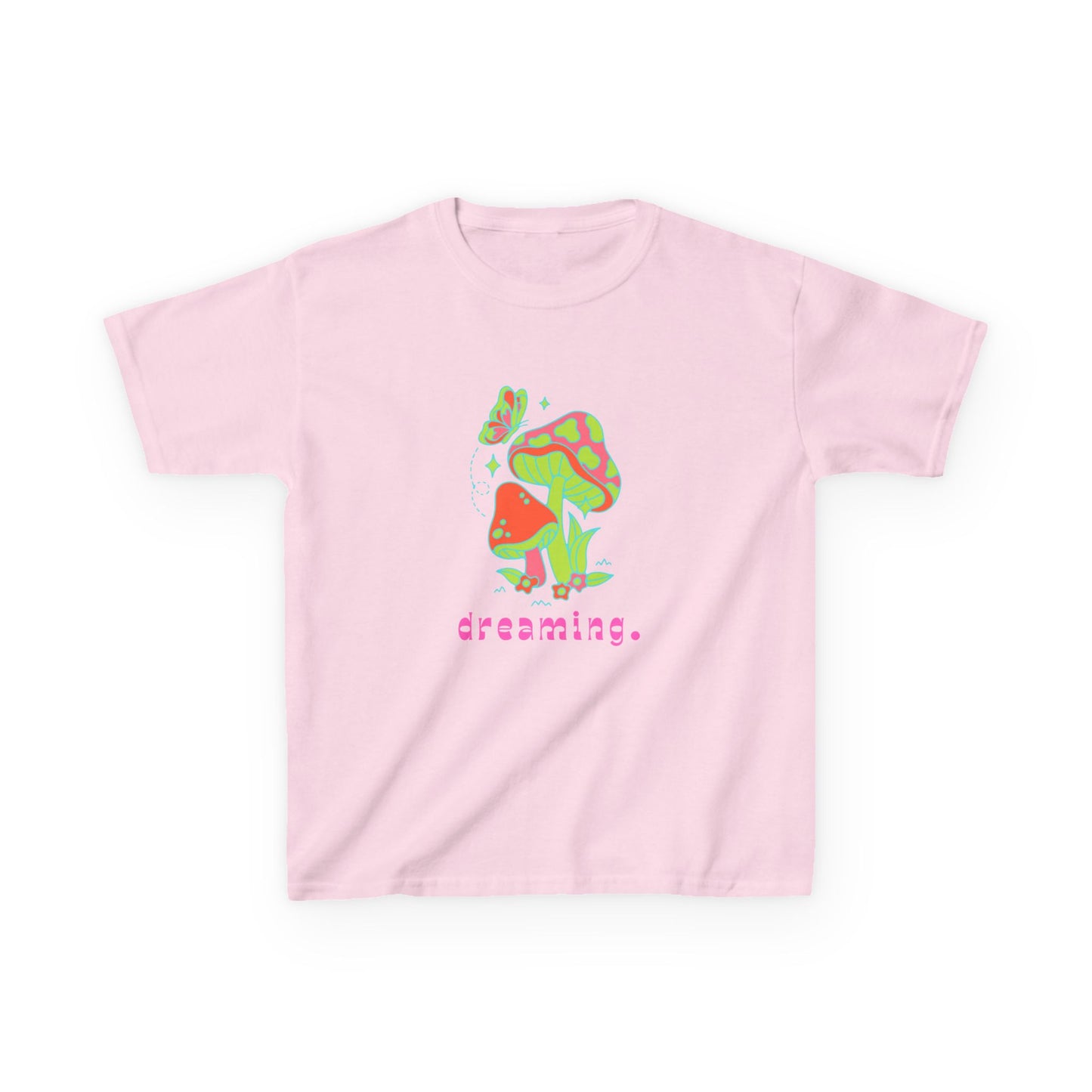 Kids Dreaming T-Shirt, Fun Kids Tee, Playful Cotton T-Shirt, Gift for Kids, Summer Tee, Whimsical Kids Apparel