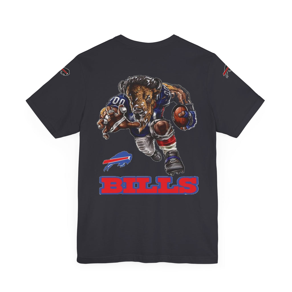 New York City & Bills Graphic Tee - Unisex Jersey Short Sleeve Shirt for Sports Fans