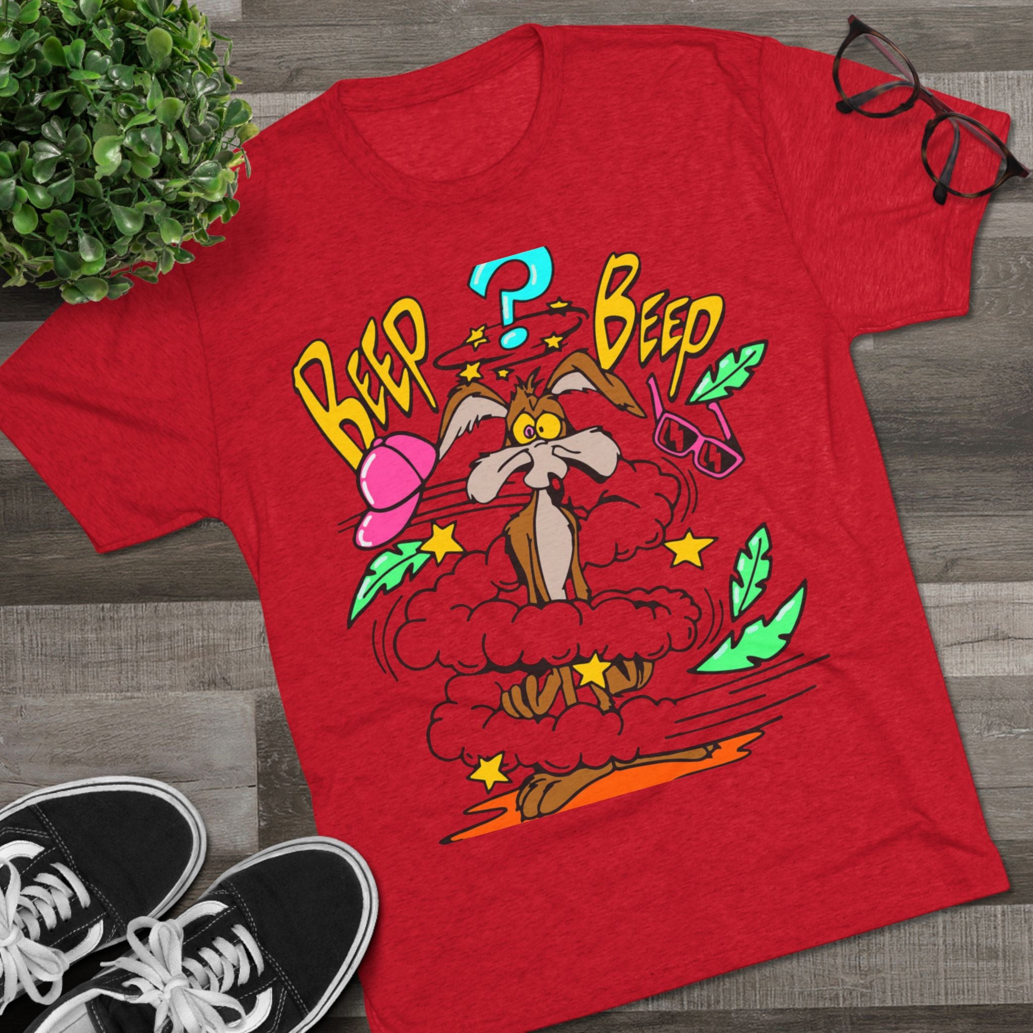 Fun Cartoon Tee, Comfy Graphic T-Shirt, Unisex Humor Shirt, Cute Animal Design Top, Gift for Animal Lovers