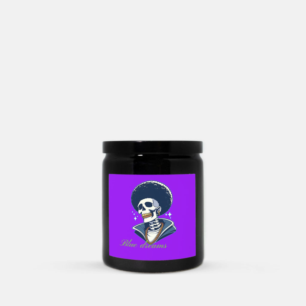 Candle Ceramic 8oz (Black)