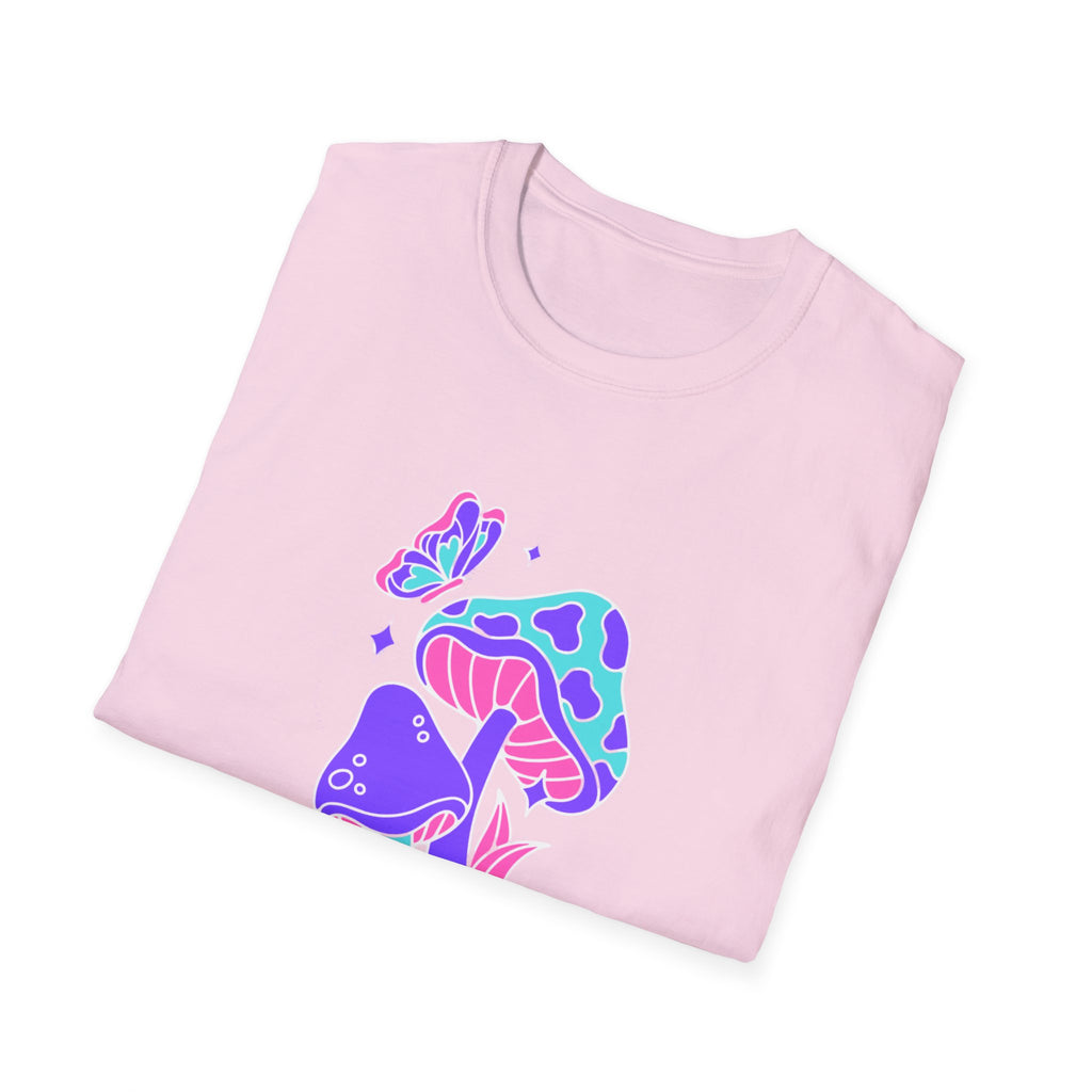 Dreamy Unisex Softstyle T-Shirt, Whimsical Shirt, Casual Wear, Nature Lover Gift, Eco-Friendly Tee, Unique Graphic Tee