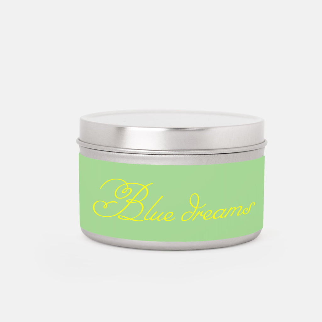 Blue Dreams Candle Tin 8oz Classic Collection