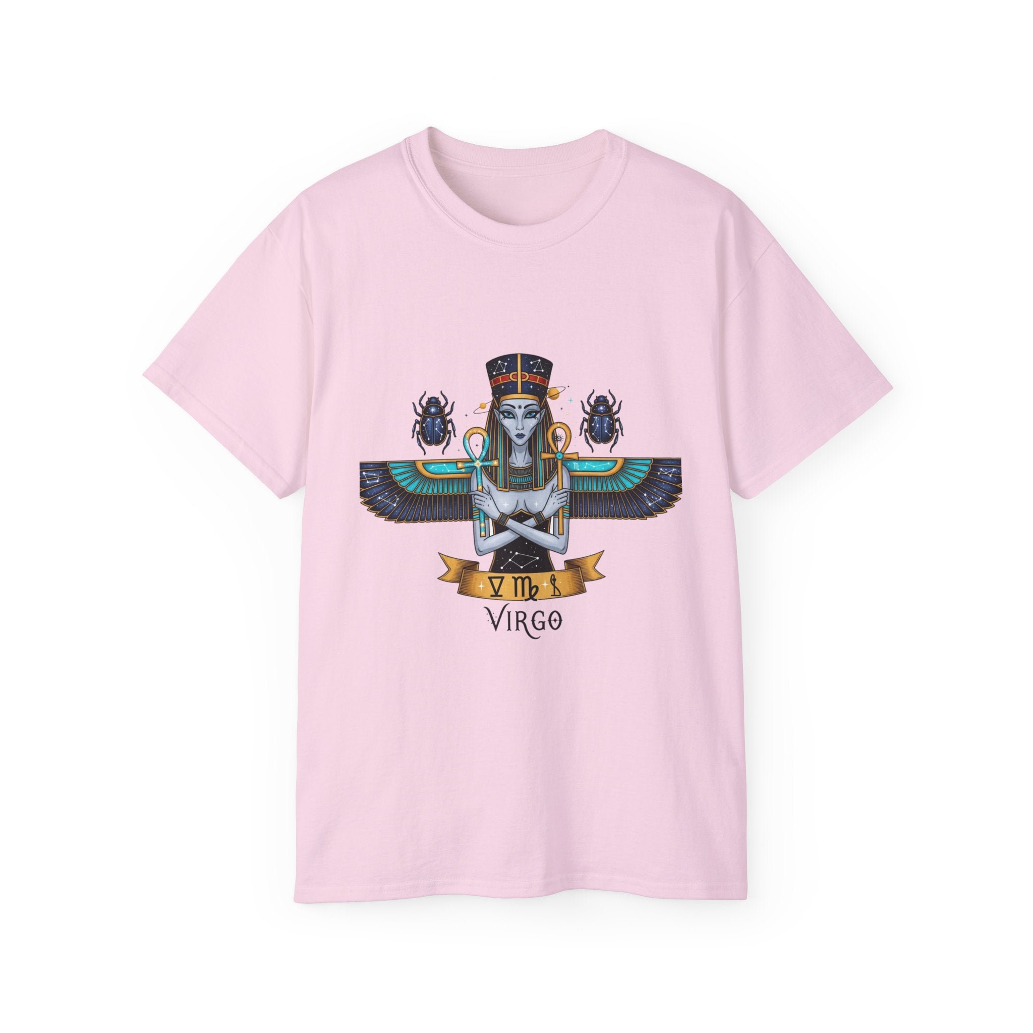 Virgo Zodiac Unisex Cotton Tee, Astrology Gift, Virgo Season Shirt, Graphic Tee for Her, Horoscope Top, Astrology Apparel