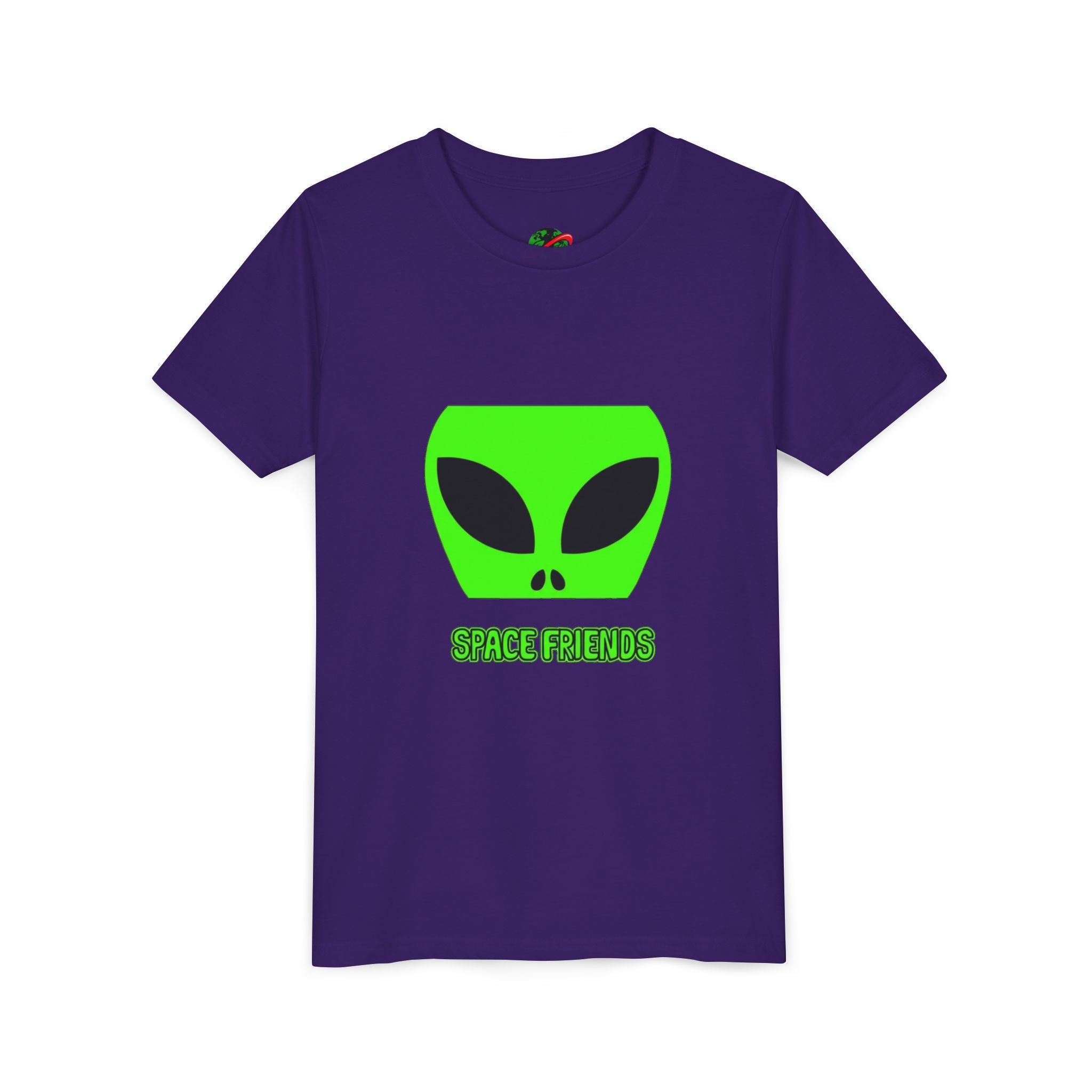 Space Friends Youth Tee, Alien Graphic T-Shirt, Fun Kids Tee, Science Fiction Gift, Space Lover Shirt