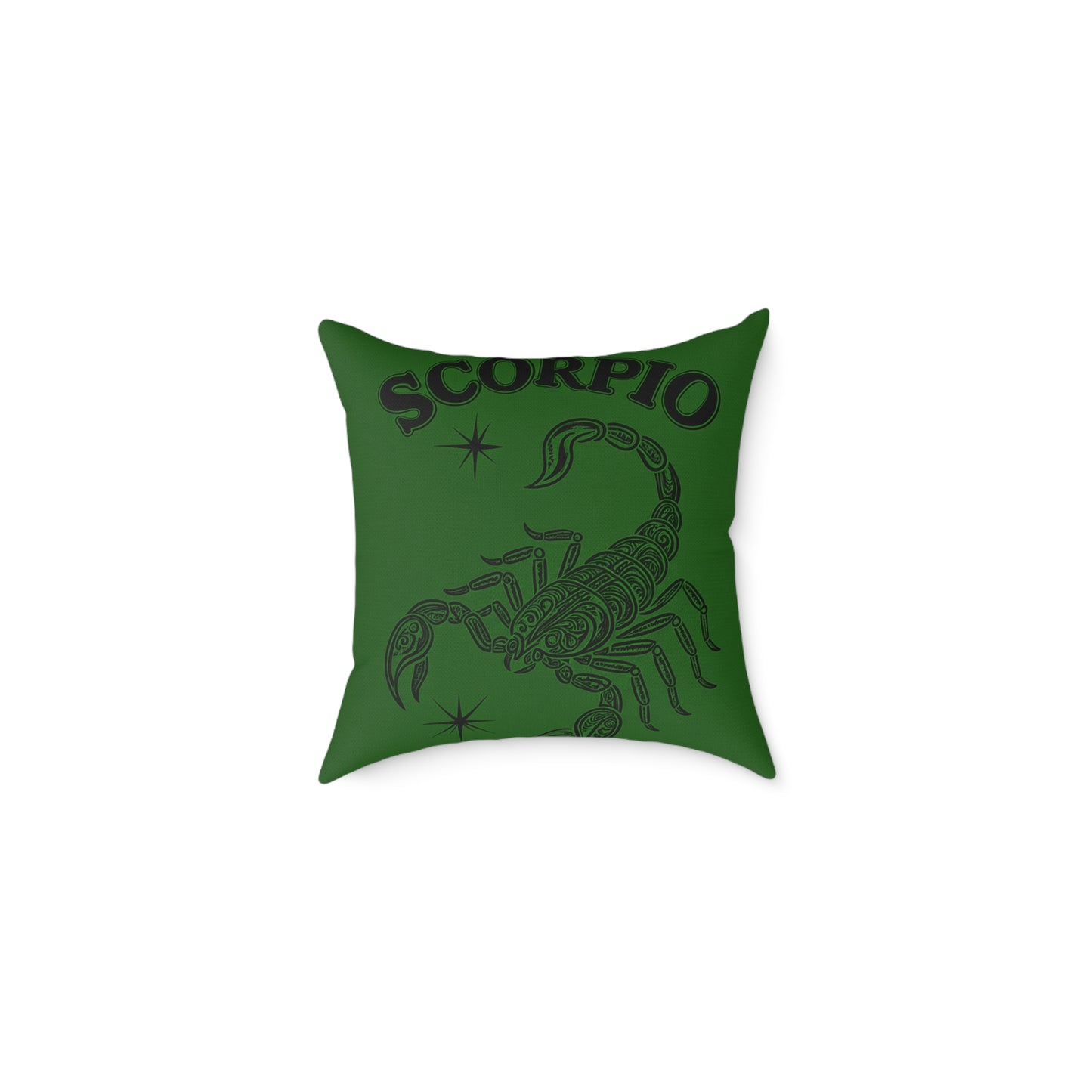 Scorpio Zodiac Pillow - Astrology Home Decor, Birthday Gift, Horoscope Themed Cushion, Personalized Astrology Gift, Celestial Decor