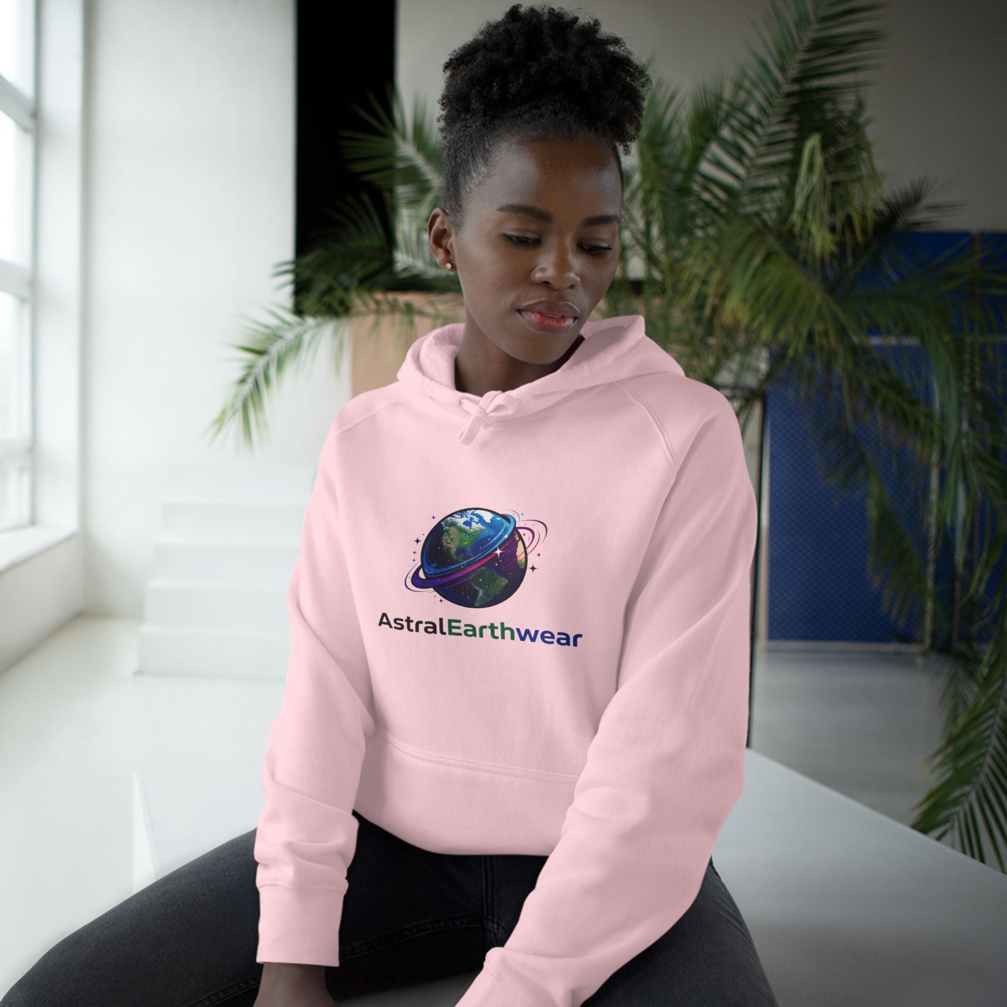 Astral Earth Hoodie - Unisex, Trendy Graphic Sweatshirt for Nature Lovers, Cozy Casual Wear for Festivals, Perfect Gift
