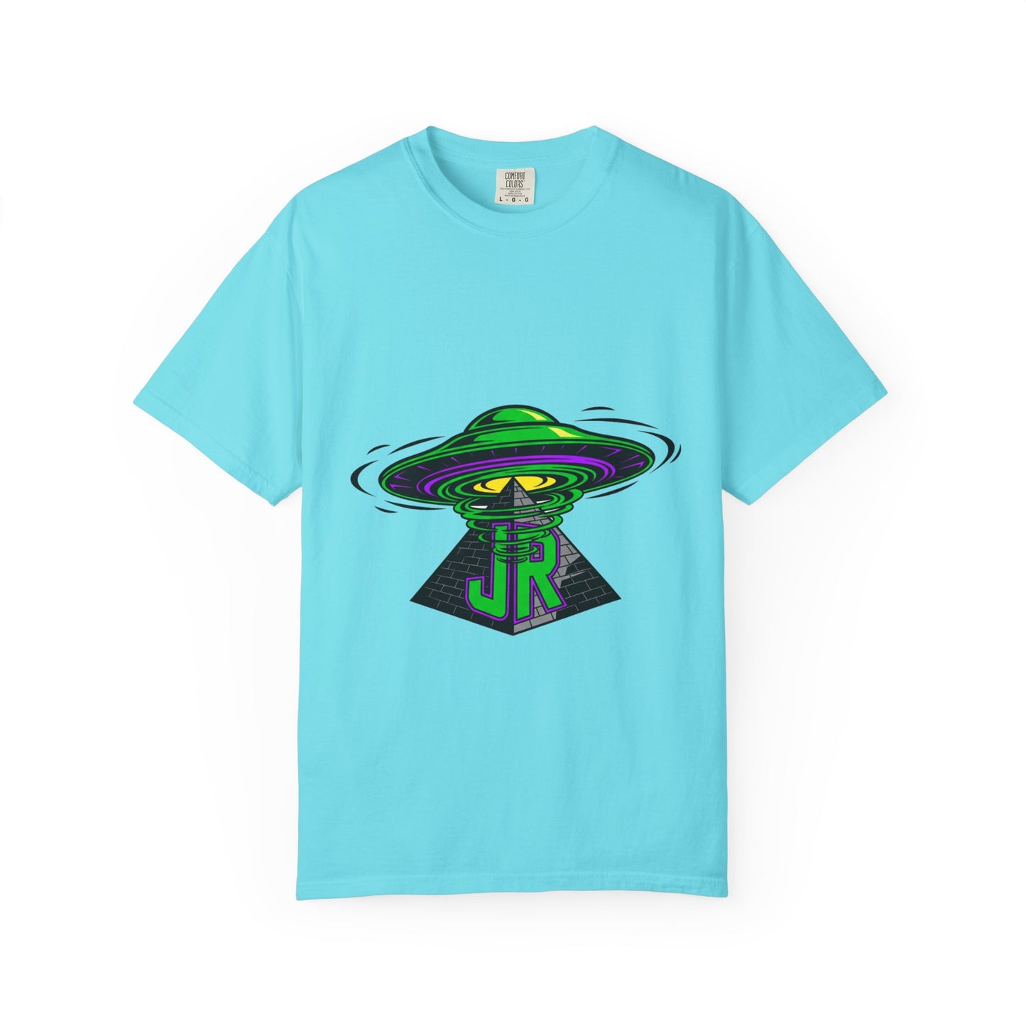 Alien Graphic T-Shirt, Cosmic Tee, Unisex Casual Wear, Perfect for Festivals, Gifts for Sci-Fi Fans, Unique Art Tee