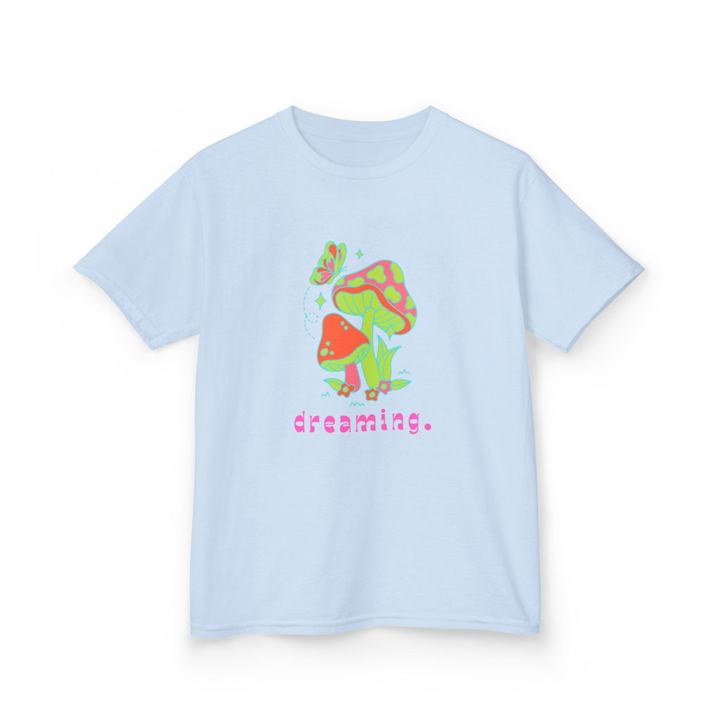 Kids Dreaming T-Shirt, Fun Kids Tee, Playful Cotton T-Shirt, Gift for Kids, Summer Tee, Whimsical Kids Apparel