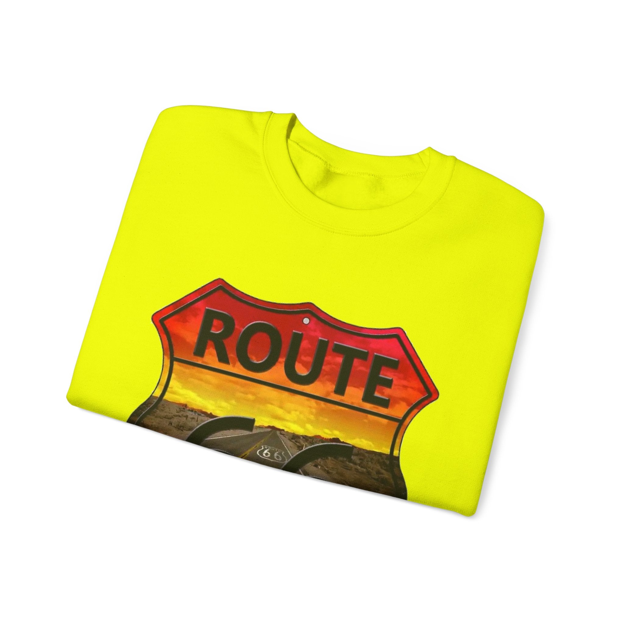 Route 66 Adventure Crewneck Sweatshirt - Unisex Heavy Blend™