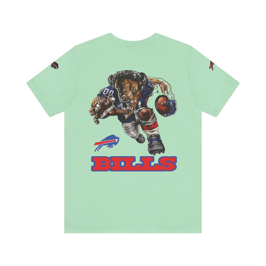 New York City & Bills Graphic Tee - Unisex Jersey Short Sleeve Shirt for Sports Fans