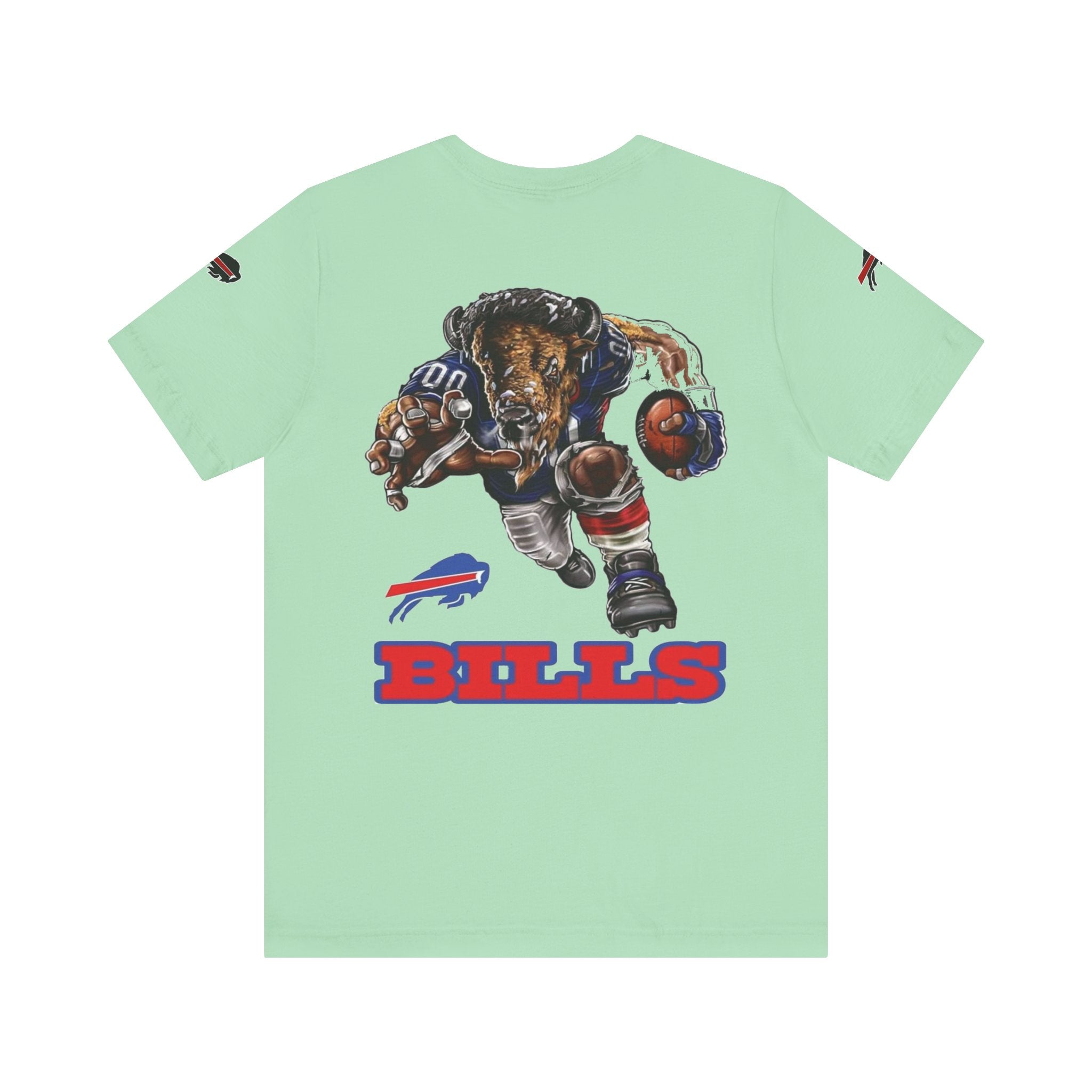 New York City & Bills Graphic Tee - Unisex Jersey Short Sleeve Shirt for Sports Fans