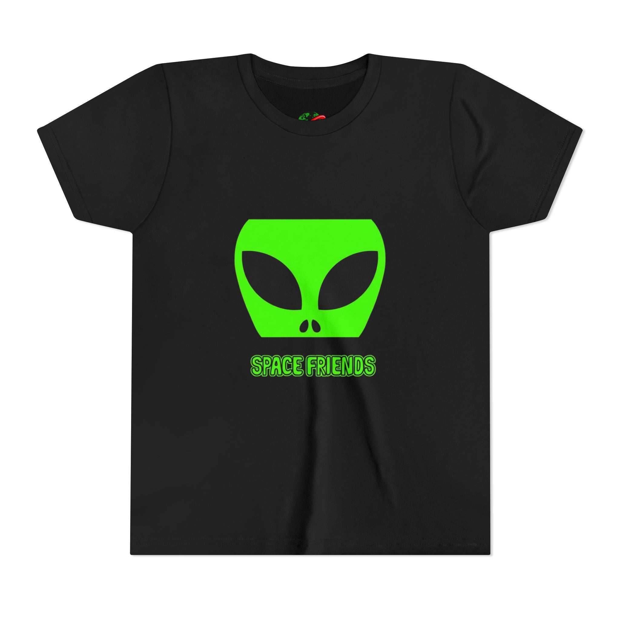 Space Friends Youth Tee, Alien Graphic T-Shirt, Fun Kids Tee, Science Fiction Gift, Space Lover Shirt