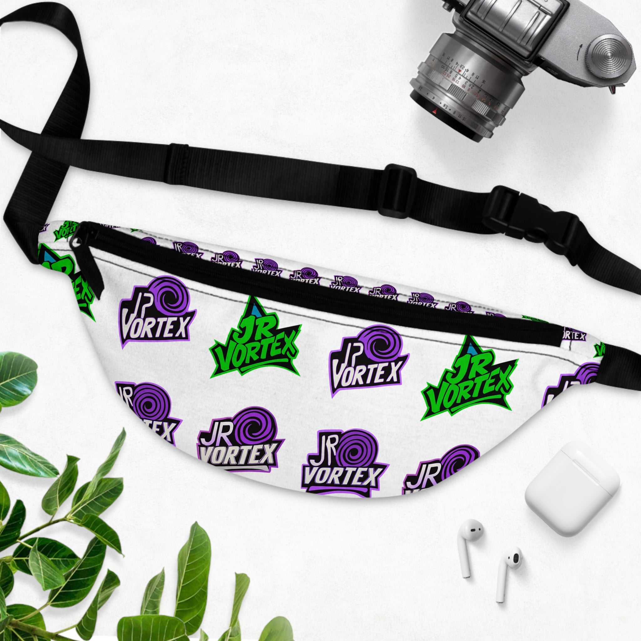 Vibrant Logo Fanny Pack | Trendy & Functional Bag for Festivals, Travel, Running, Sports, Fashionable Accessory