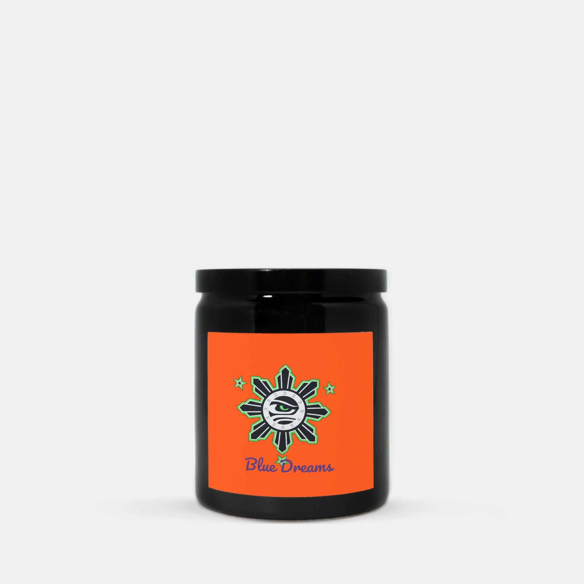 Candle Ceramic 8oz (Black)