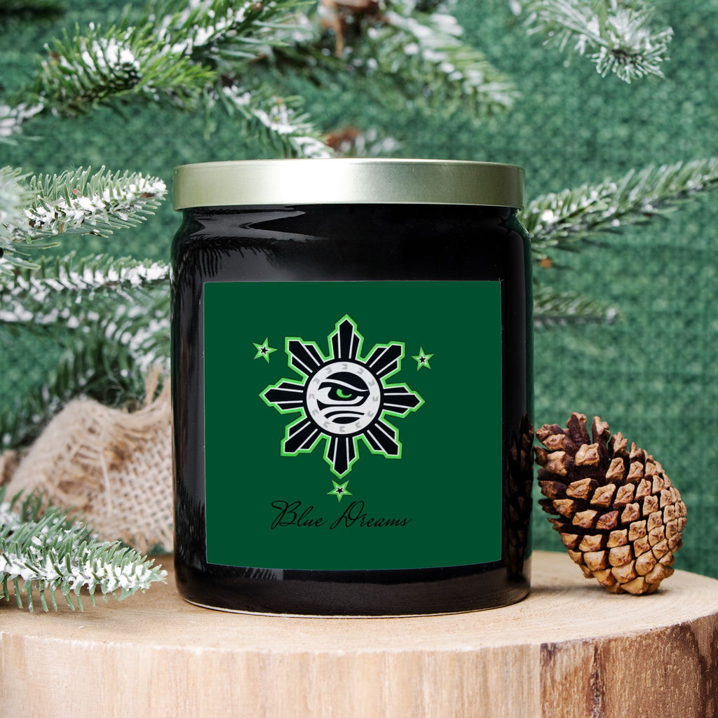 Candle Ceramic 8oz (Black)